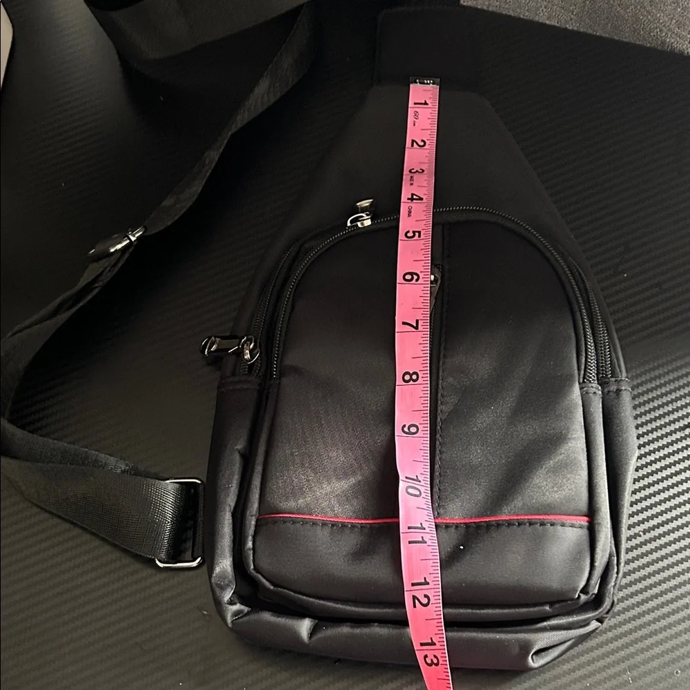 NWOT Black Sling Bag Unisex